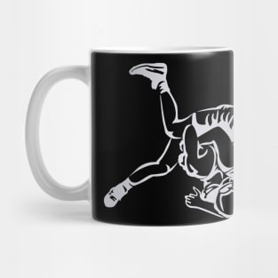 wrestling rollout Mug